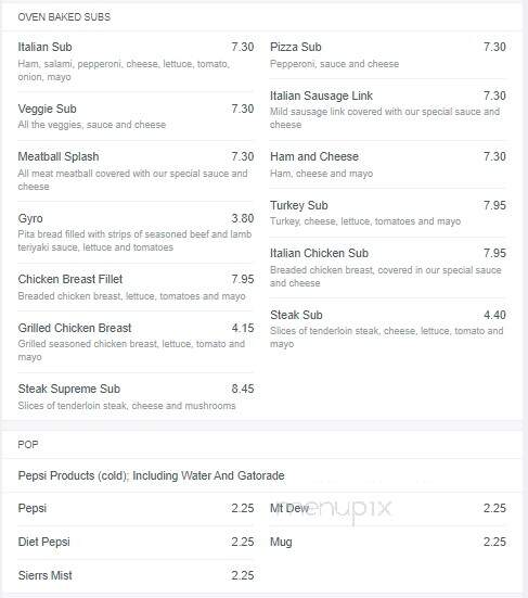 Pizza Express - Point Pleasant, NJ menu_pic