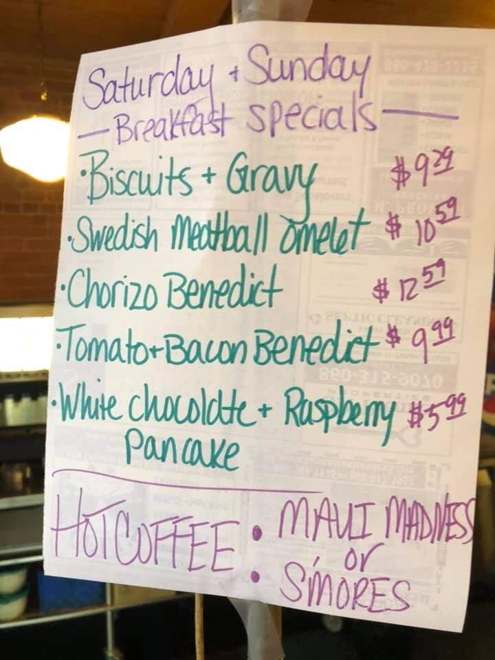 Bill's Bread & Breakfast - Putnam, CT menu_pic