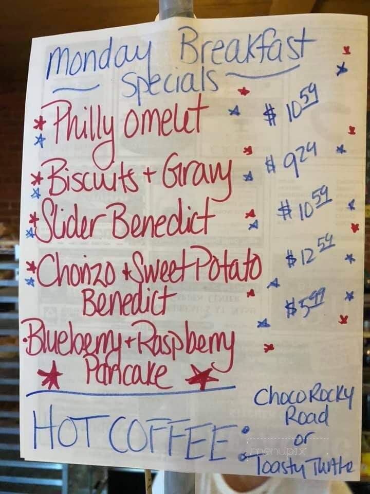 Bill's Bread & Breakfast - Putnam, CT menu_pic