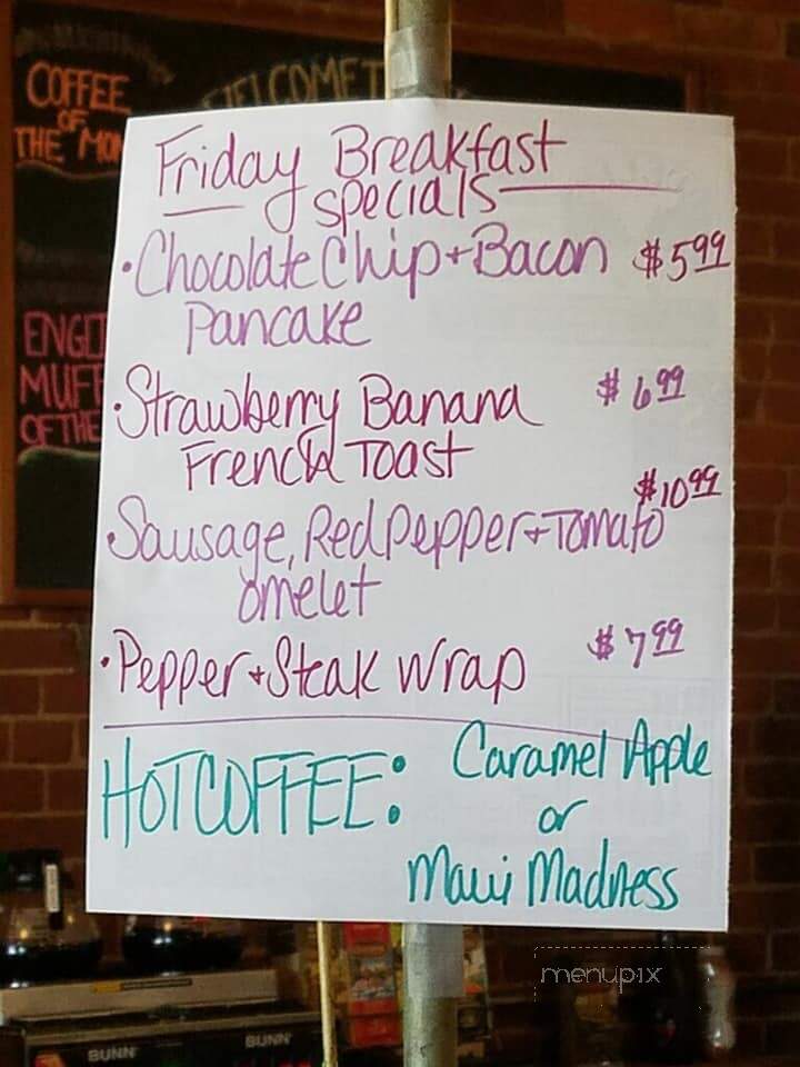 Bill's Bread & Breakfast - Putnam, CT menu_pic