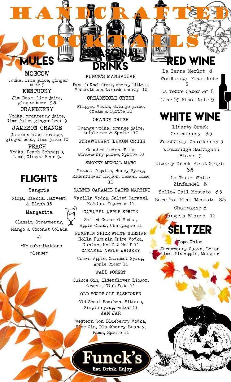 Funck's - Leola, PA menu_pic