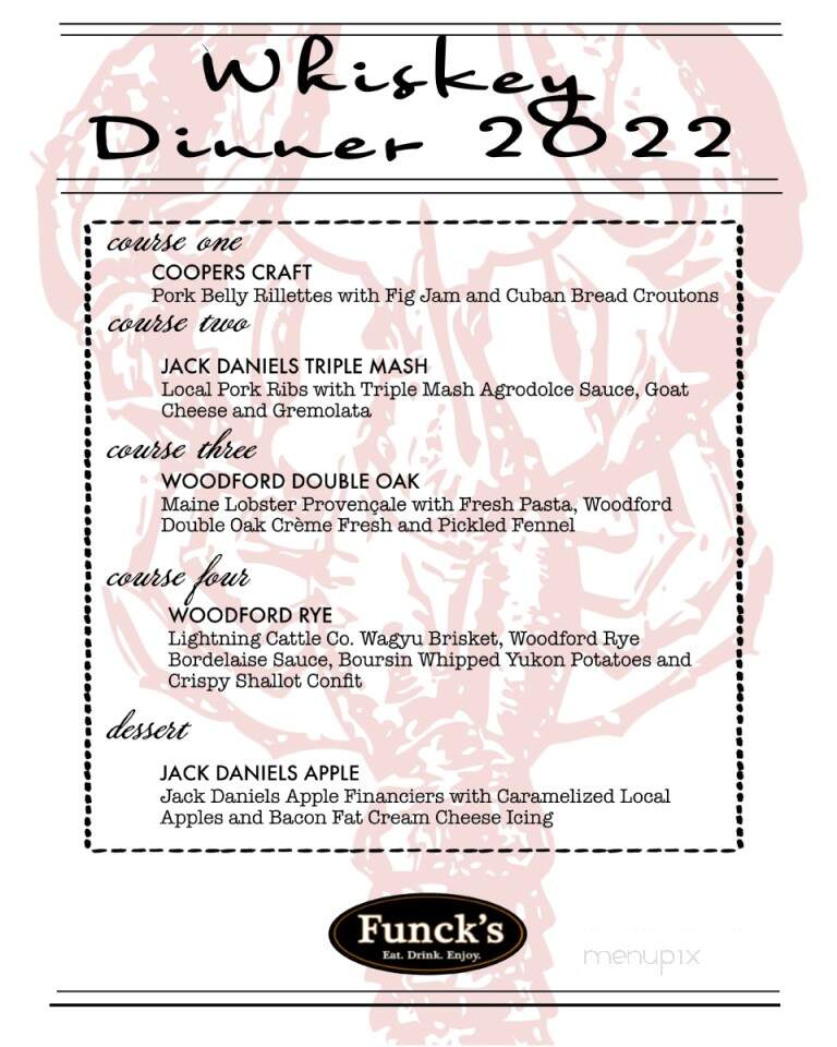 Funck's - Leola, PA menu_pic