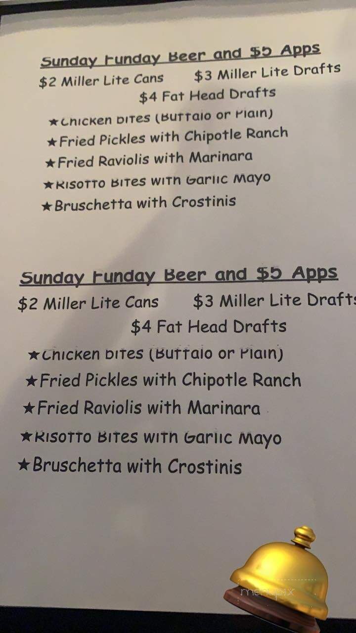 Cedar Craft & Kitchen - Glenolden, PA menu_pic