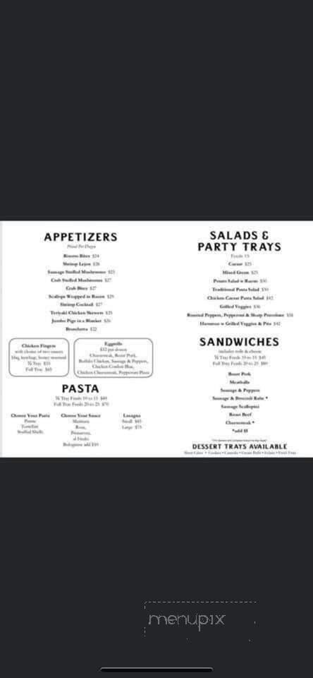 Cedar Craft & Kitchen - Glenolden, PA menu_pic