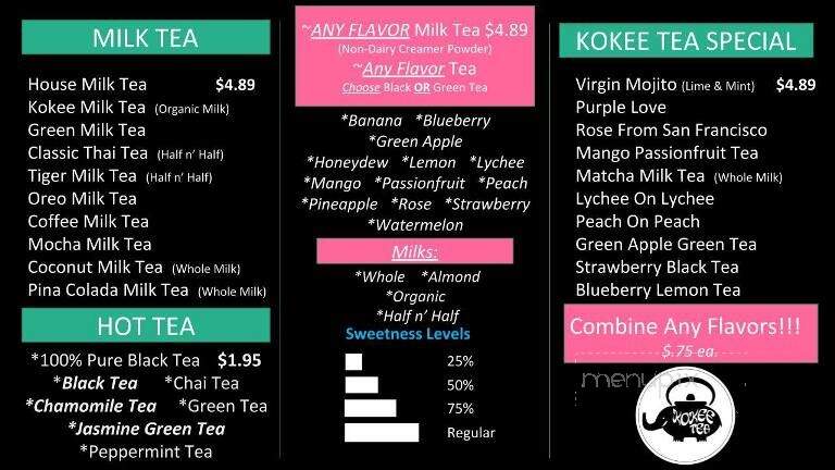 ZZAAM Fresh Korean Grill - Colonial Heights, VA menu_pic