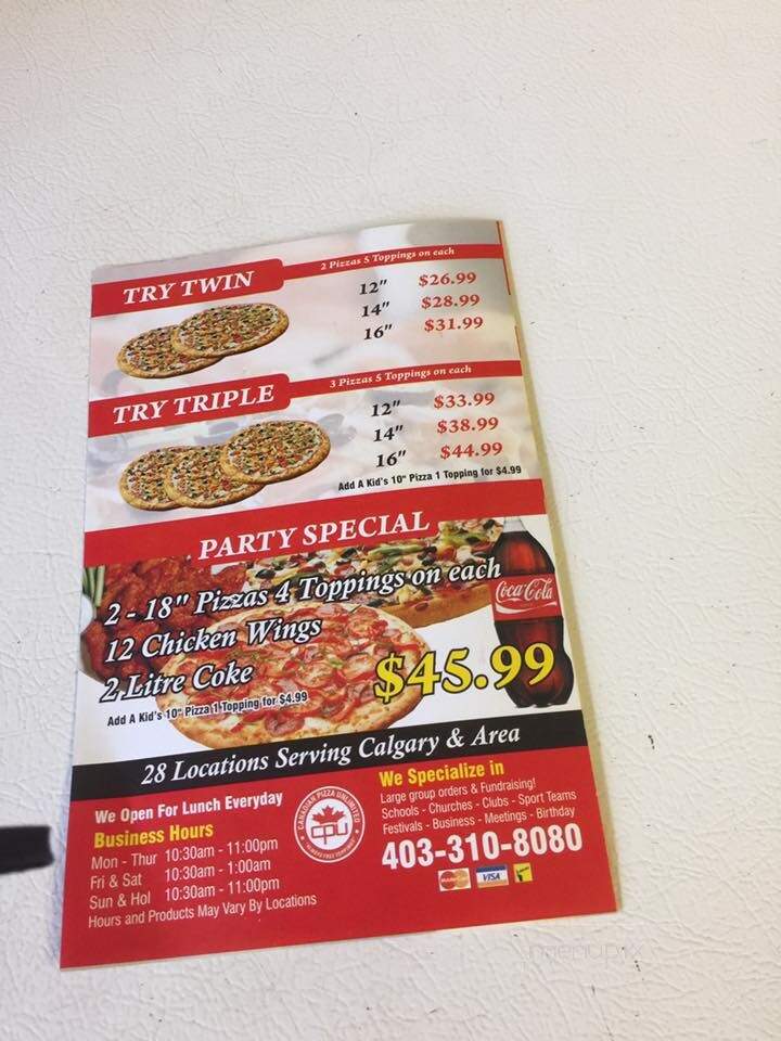 Canadian Pizza Unlimited - Chestermere, AB