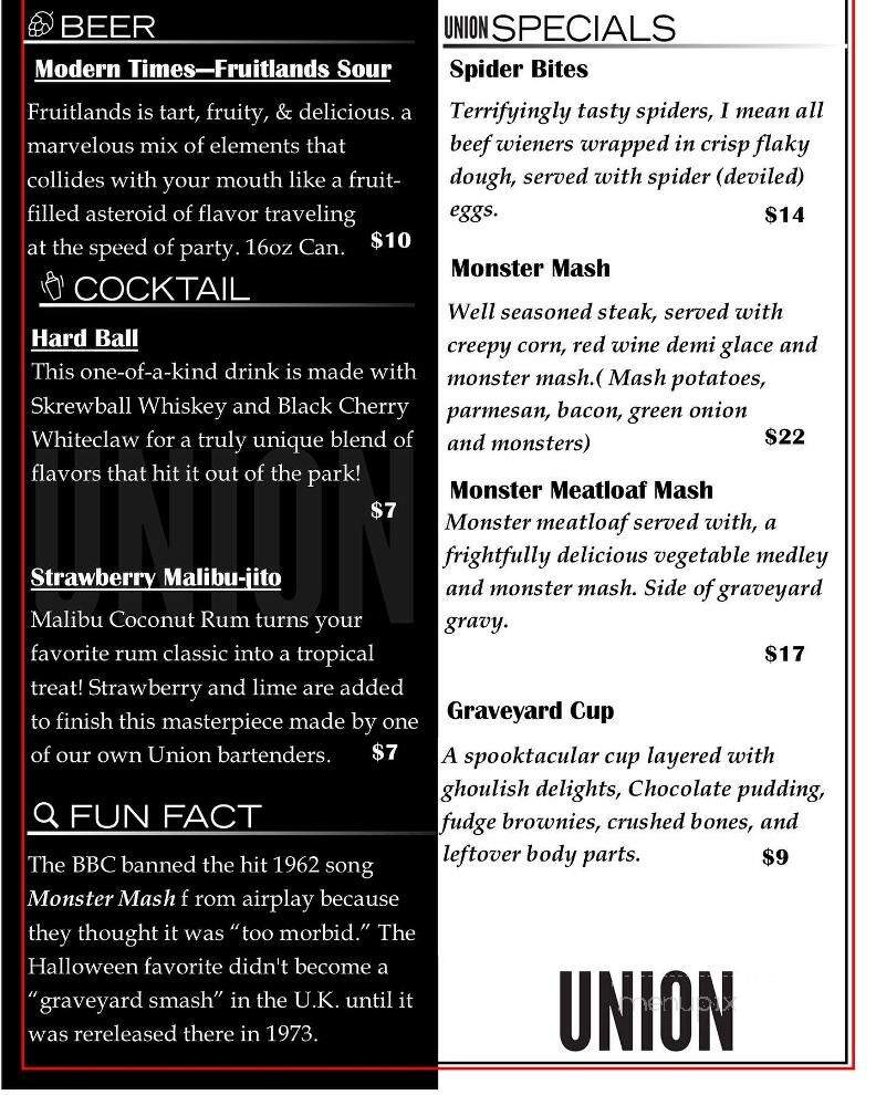 Union Grill & Tap - Gilbert, AZ