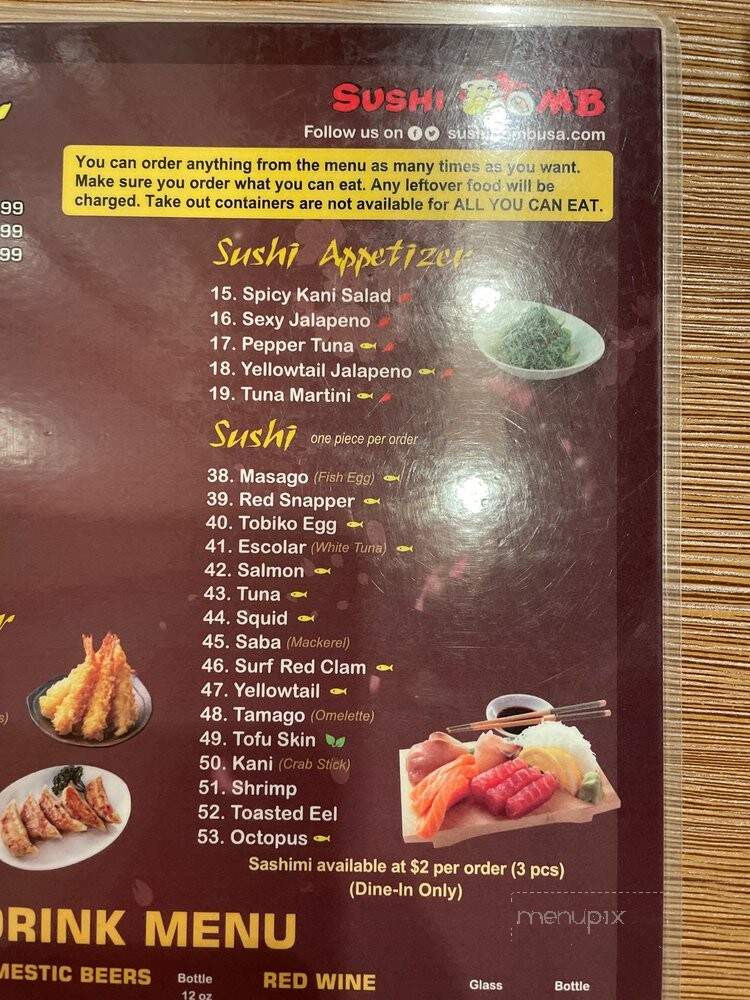 Sushi Bomb - Pittsburgh, PA