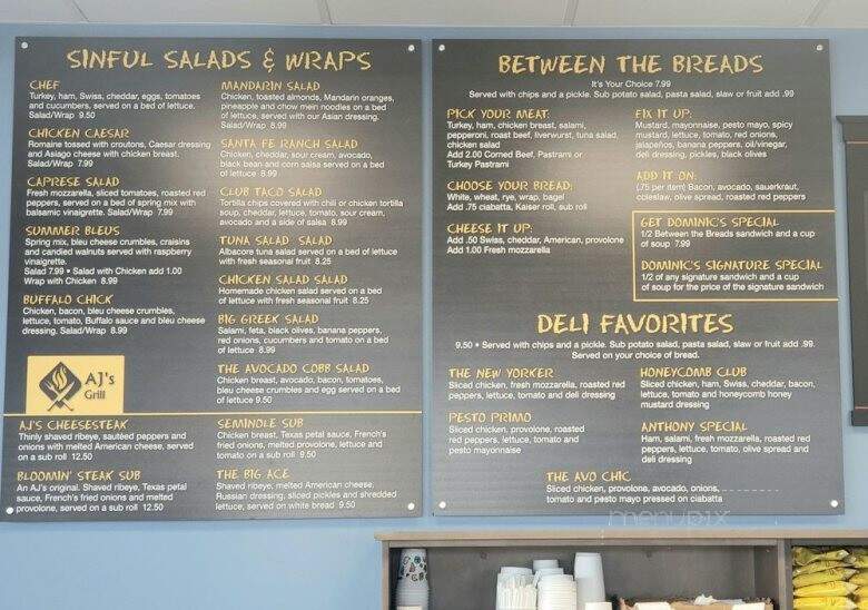 Dominic's Deli & Eatery - Daytona Beach, FL menu_pic