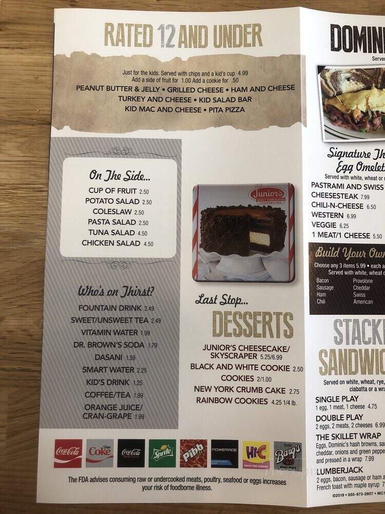 Dominic's Deli & Eatery - Daytona Beach, FL menu_pic