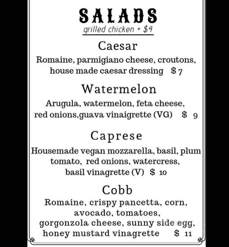 Amici Gelato & Caffe - Asbury Park, NJ menu_pic