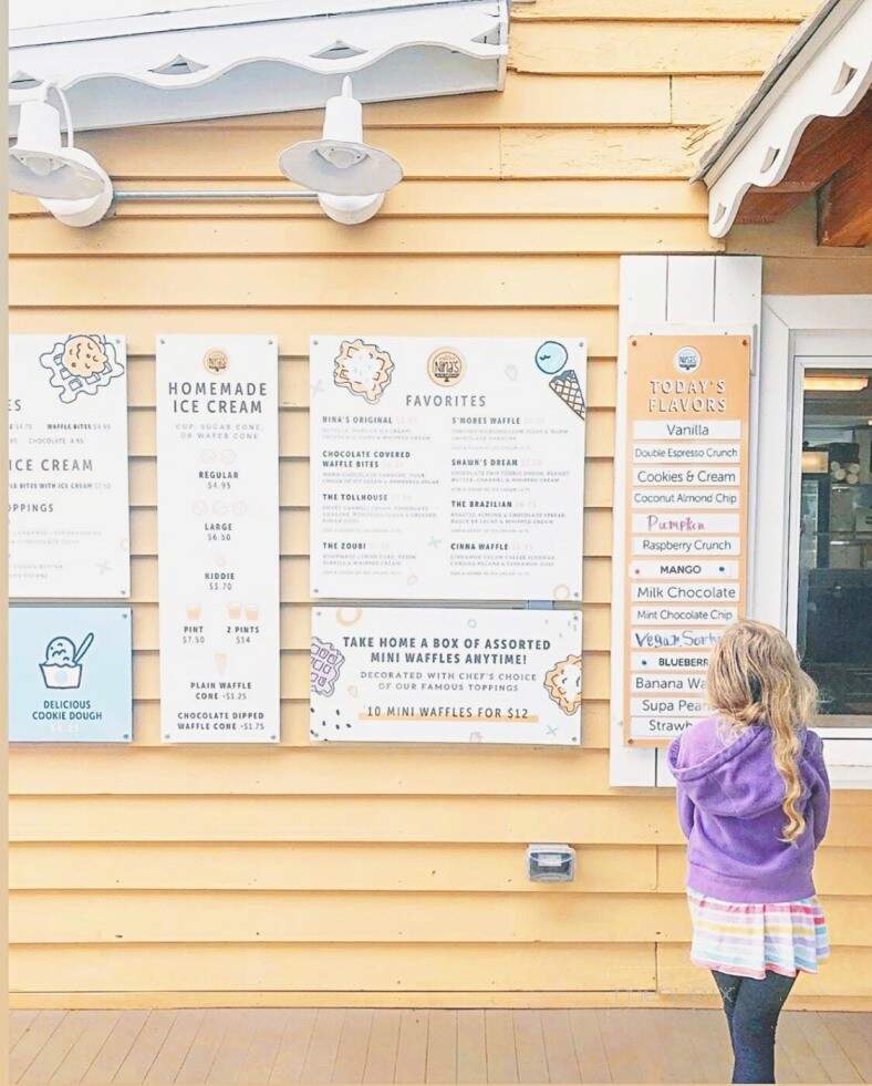 Nina's Waffles & Ice Cream - Newtown, PA menu_pic