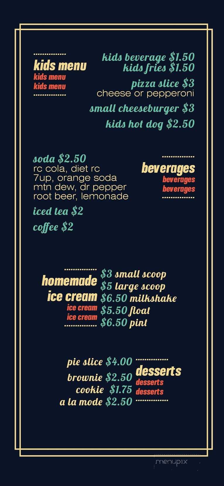 County Line Pie - Chuckey, TN menu_pic