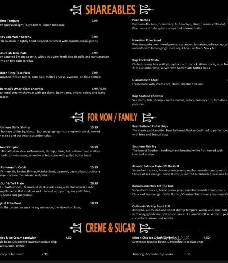 Seasurf Fish Co - Yorba Linda, CA menu_pic