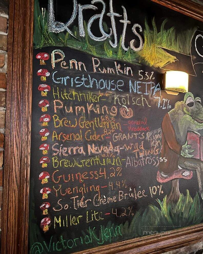 Froggy's Bar - Pittsburgh, PA menu_pic