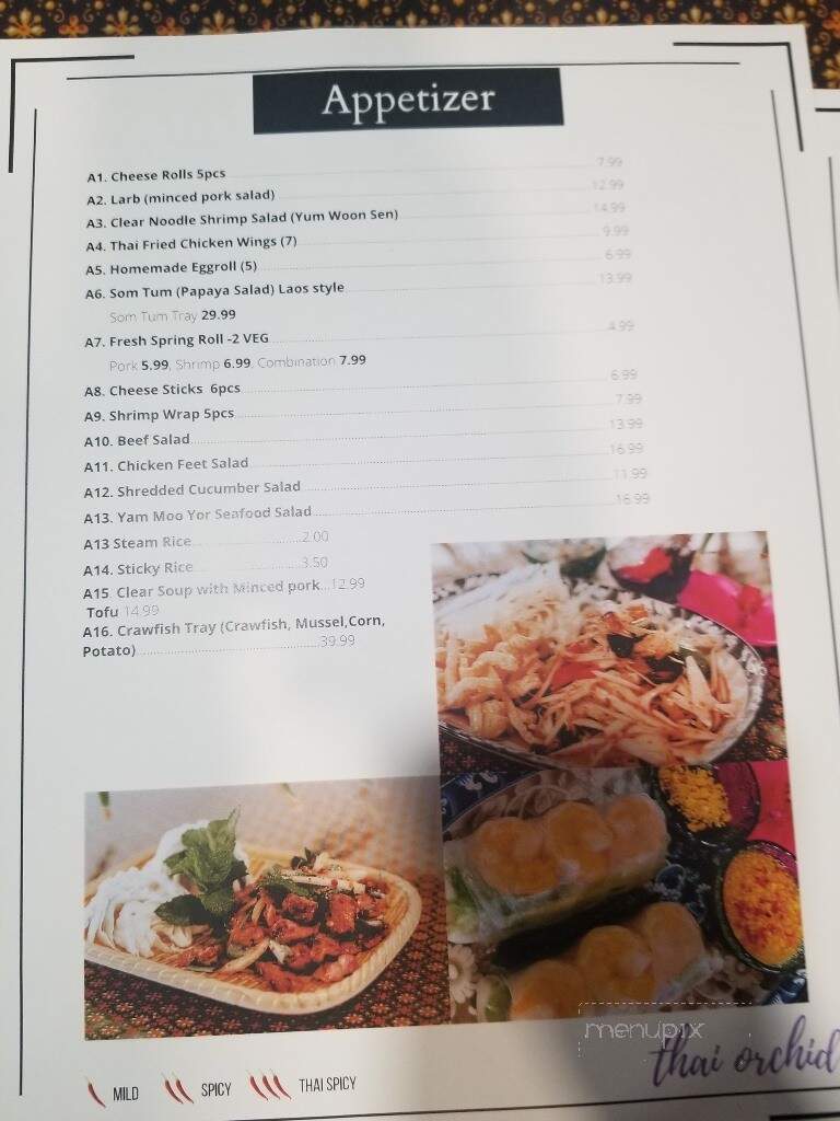 Thai Orchid - Columbus, GA menu_pic