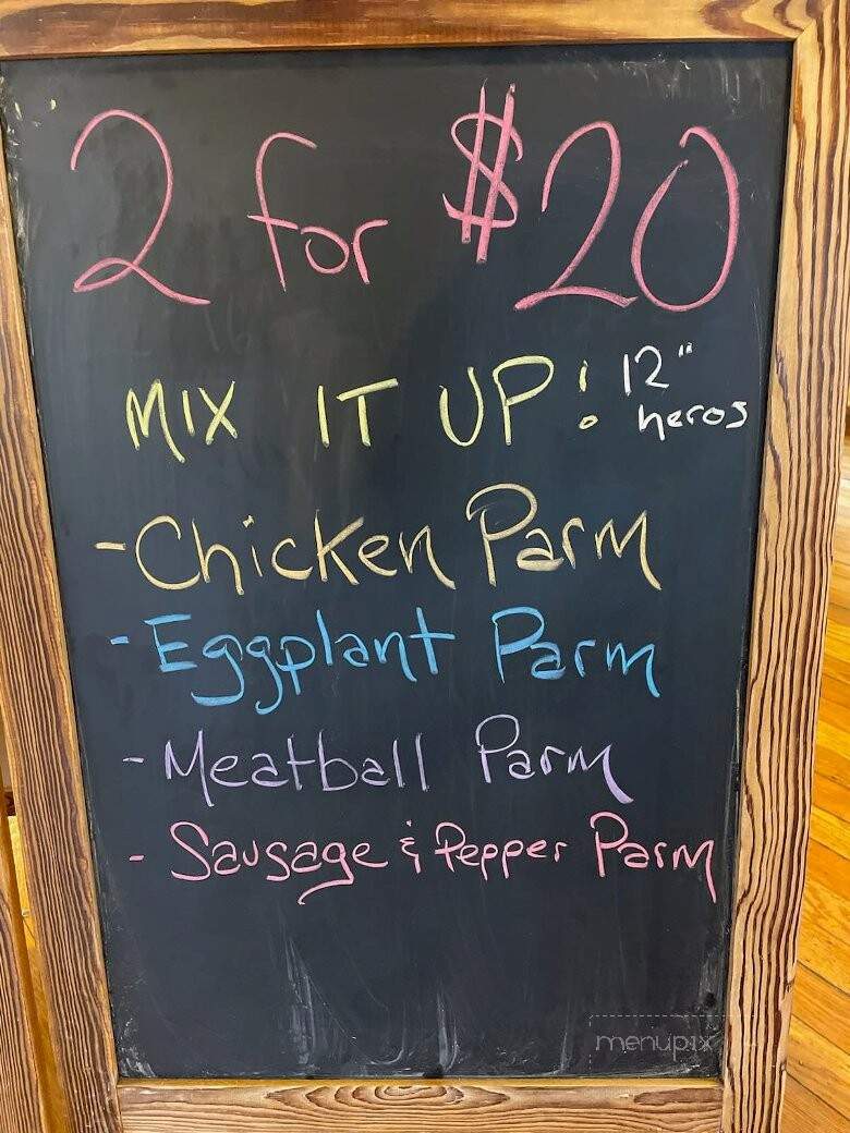Marlucas - Bushkill, PA menu_pic