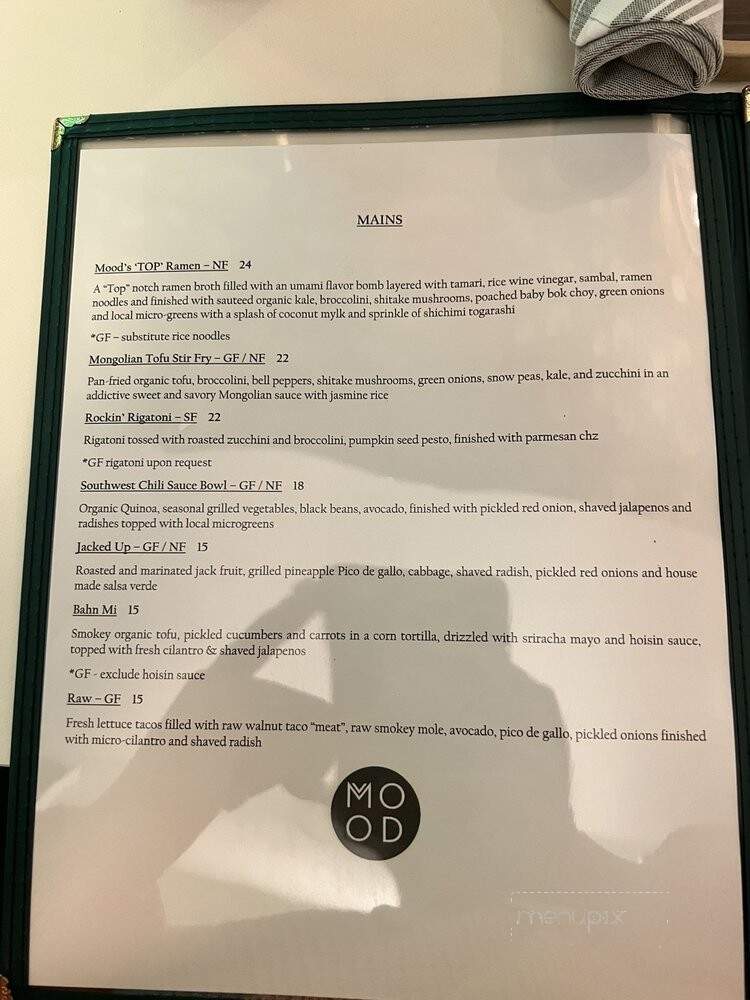 Mood - Tequesta, FL menu_pic