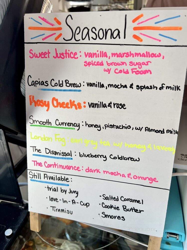 Astraea Coffee - Virginia Beach, VA menu_pic
