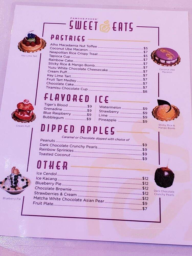 Sweet Eats - Las Vegas, NV menu_pic
