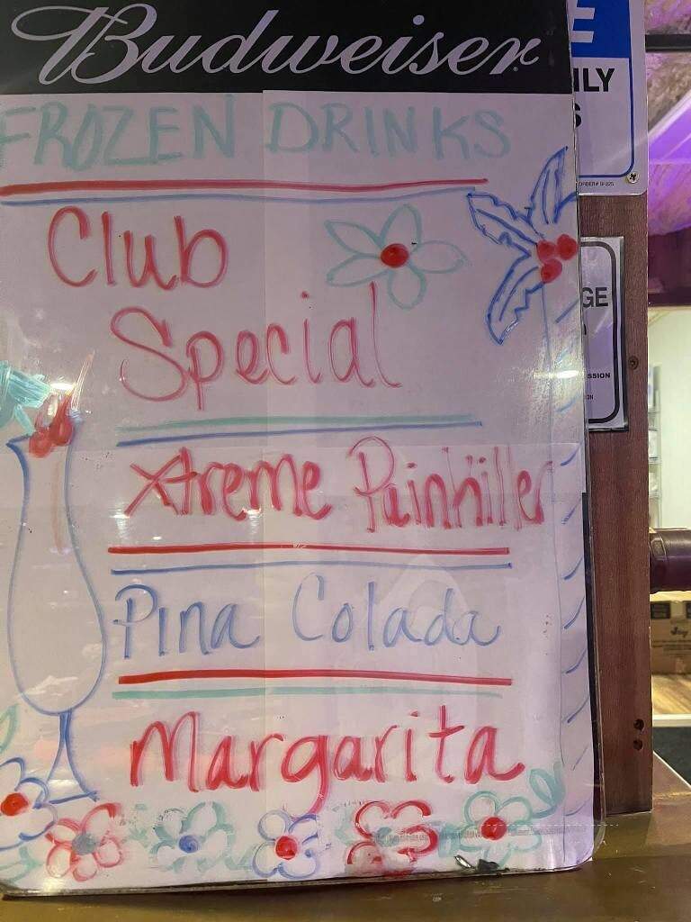 Island Xtreme Bar and Grill - Eufaula, OK menu_pic