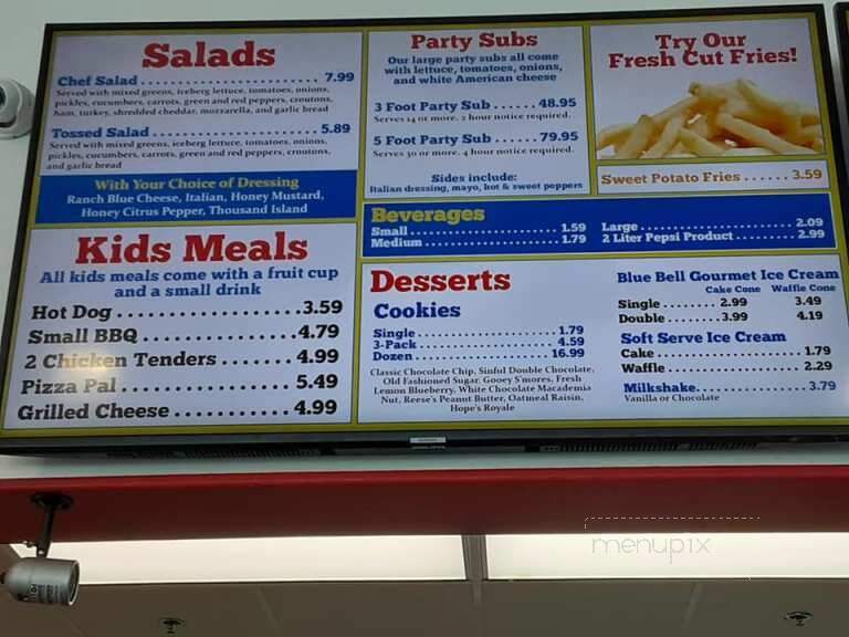 Mister Jim's On the Border - Moyock, NC menu_pic