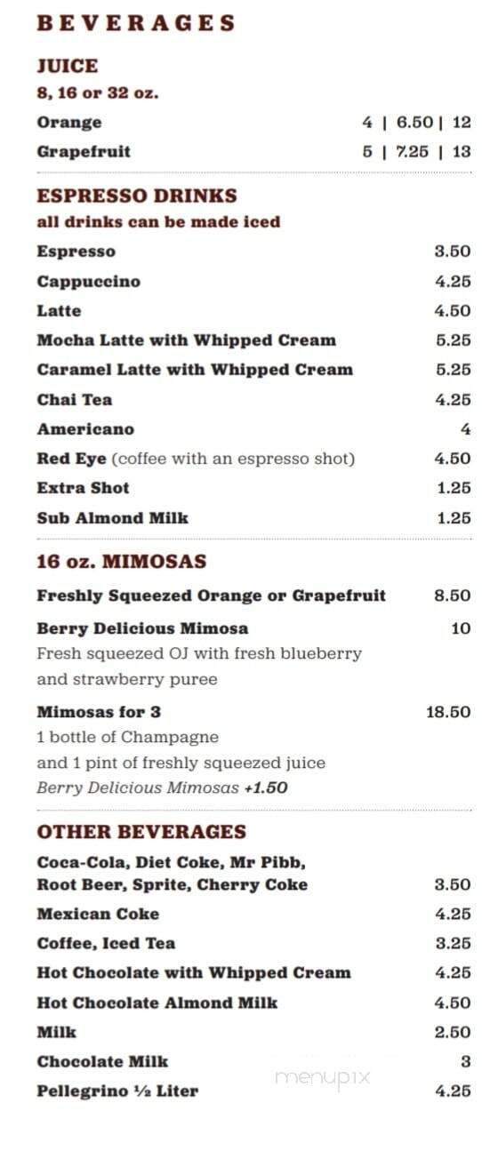 Plank Craft Kitchen & Bar - Folsom, CA menu_pic