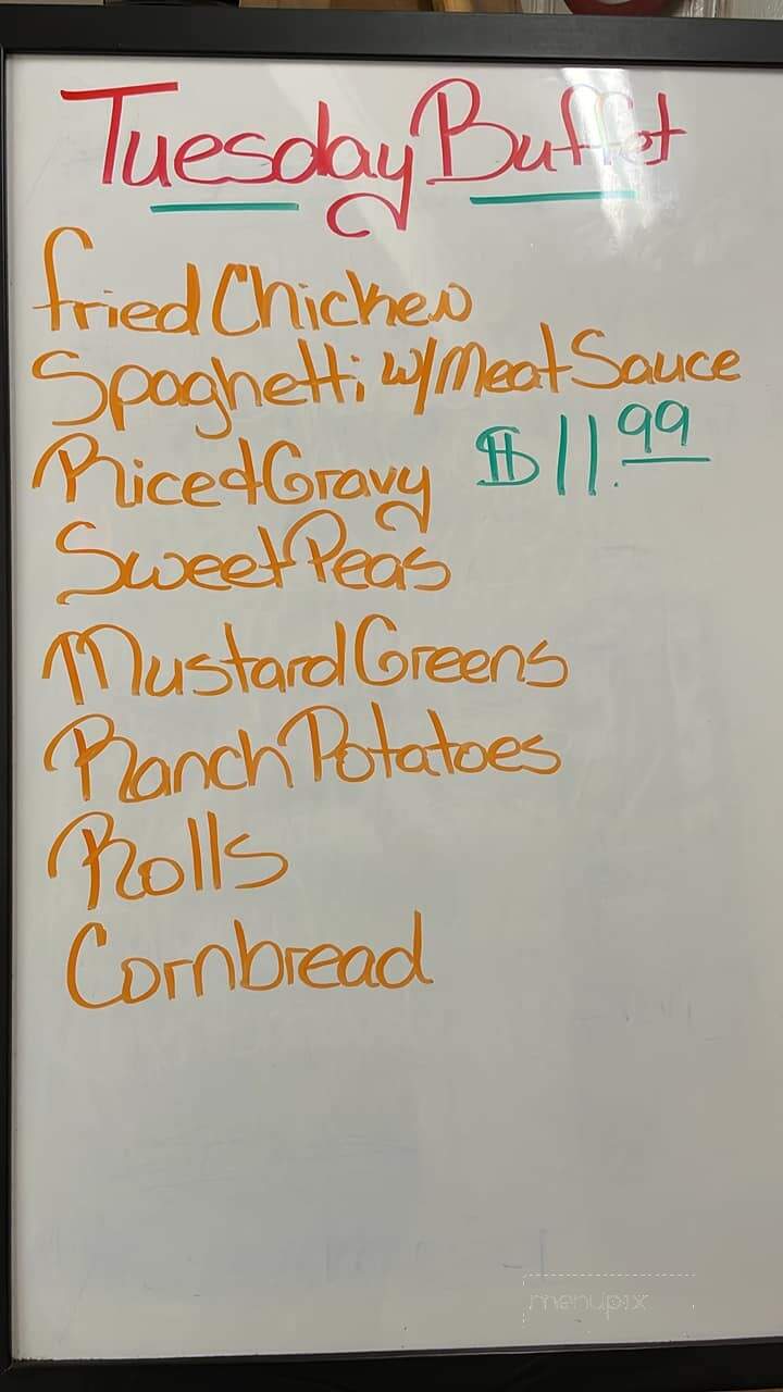 The Cafe - Vidalia, LA menu_pic