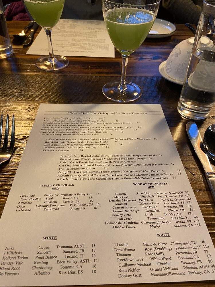 Cry Wolf - Dallas, TX menu_pic