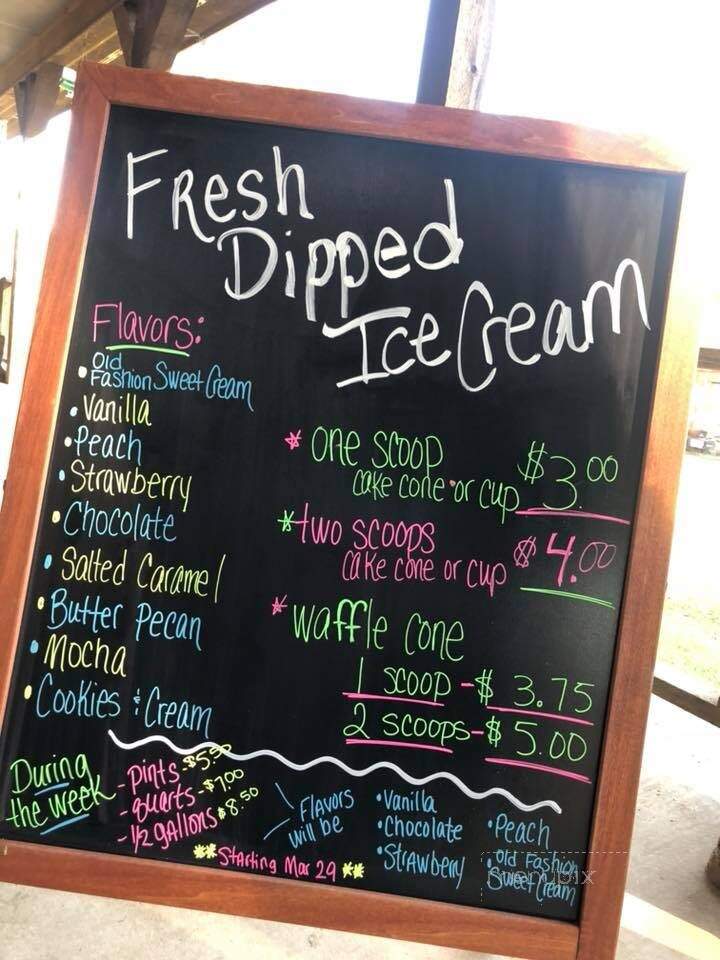 Havens Down Home Creamery - Lucedale, MS menu_pic