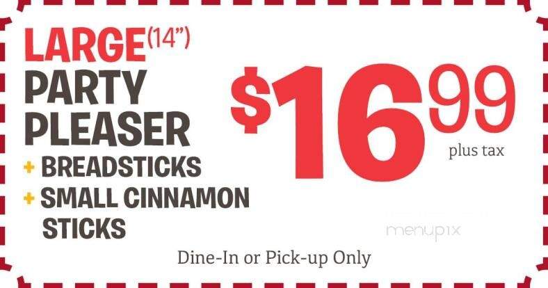 Johnnys Pizza - Jonesboro, LA menu_pic