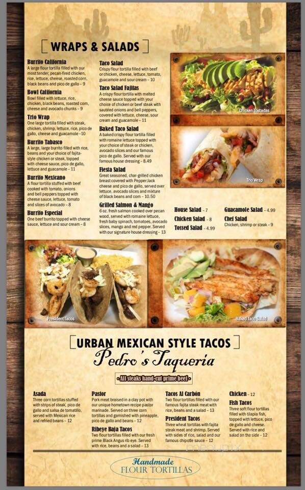 El Jarrito Mexican Grill - West Monroe, LA menu_pic