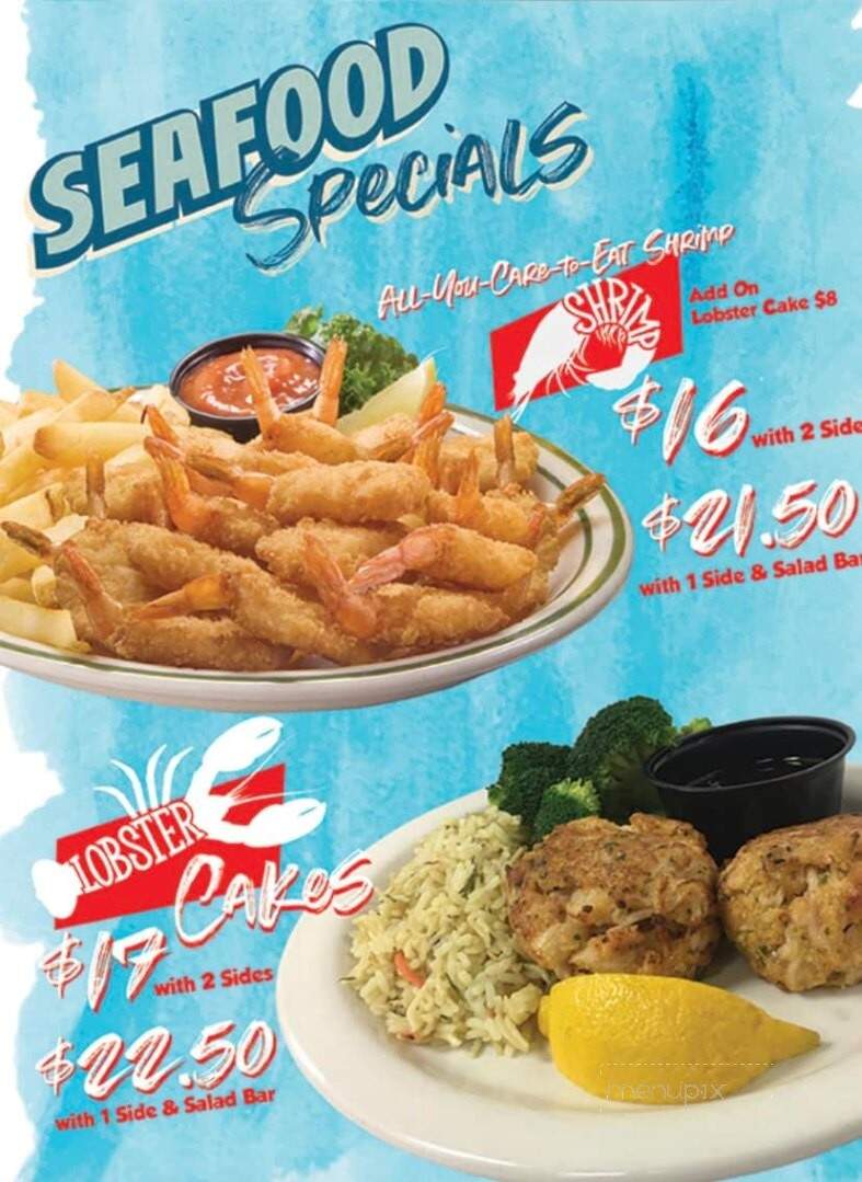 Hoss's Family Steak & Sea - Ebensburg, PA menu_pic