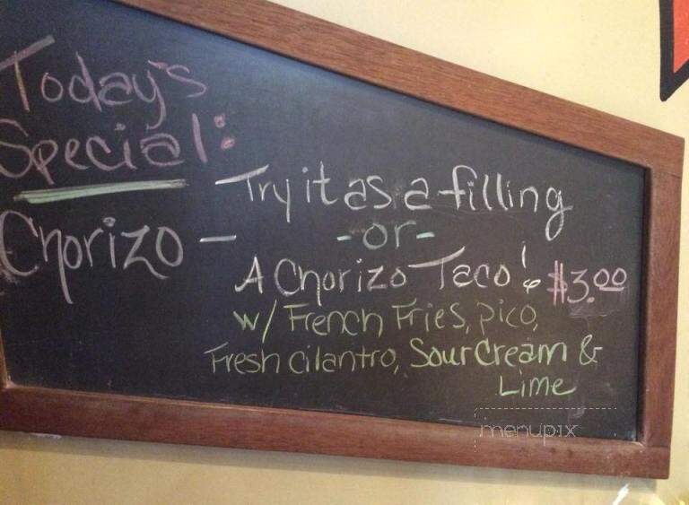 Burrito Me - Laconia, NH menu_pic