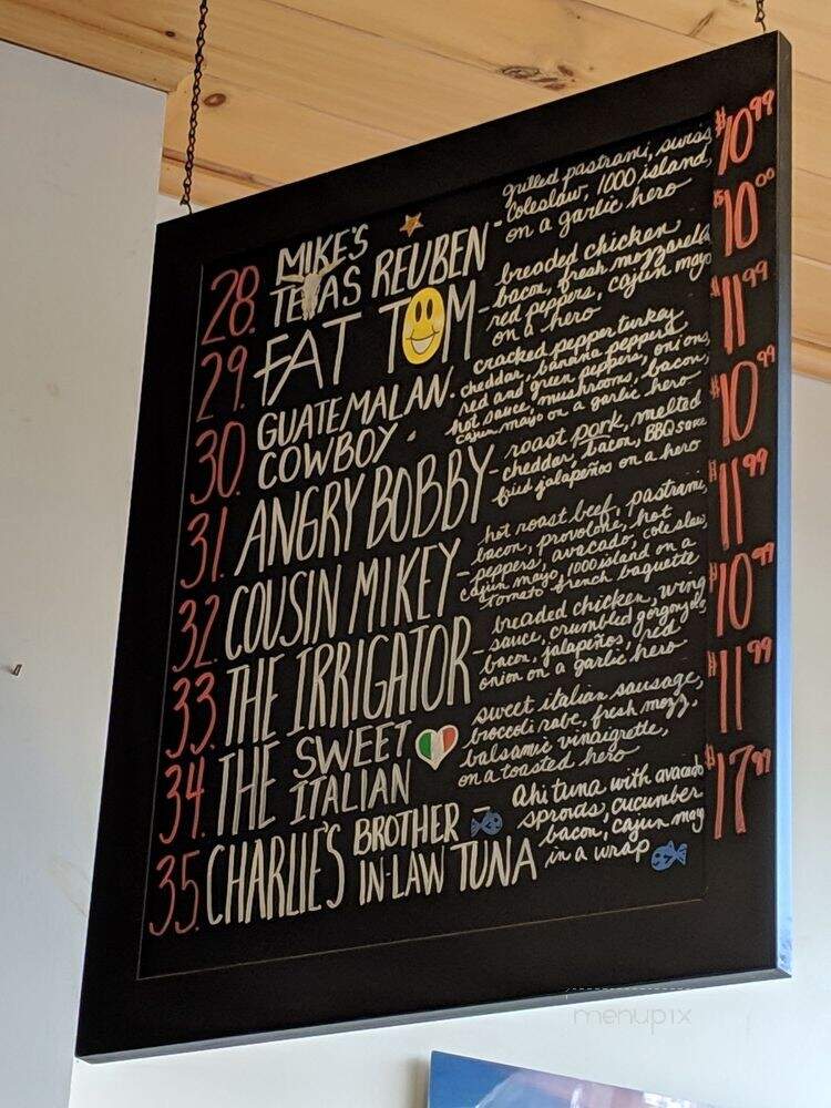 Ammirati's - Mattituck, NY menu_pic
