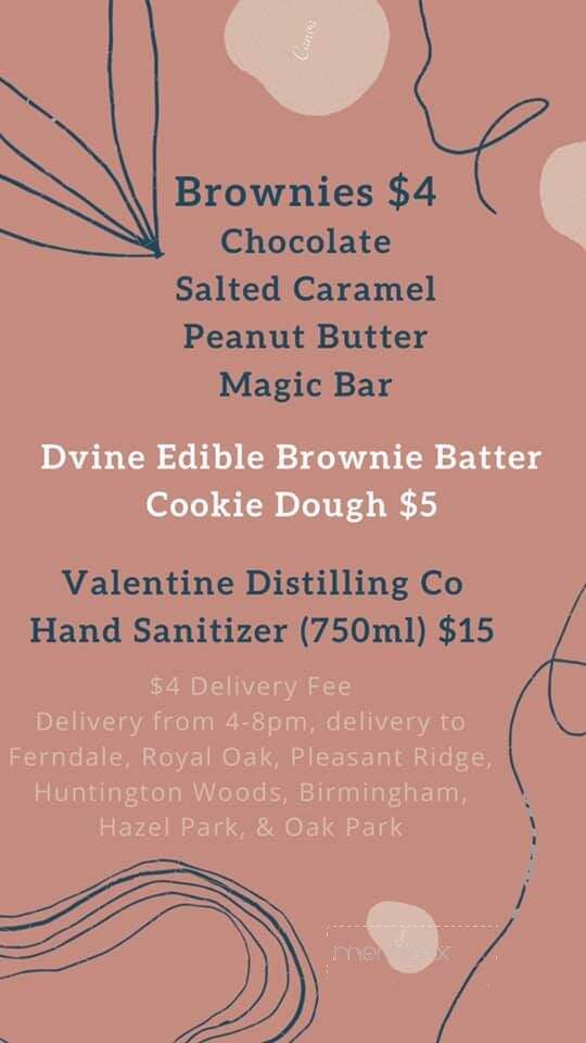 Treat Dreams - Ferndale, MI menu_pic