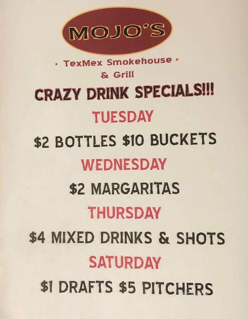 Mojos TexMex Smokehouse and Grill - Burleson, TX