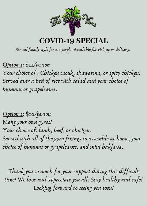 The Grapevine - New Hartford, NY menu_pic