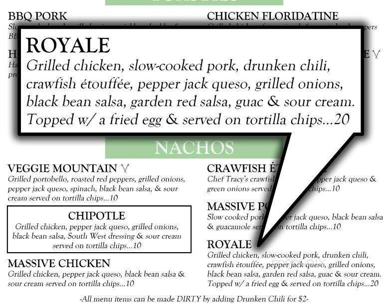 Boardroom Pub and Grub - Fort Walton Beach, FL menu_pic