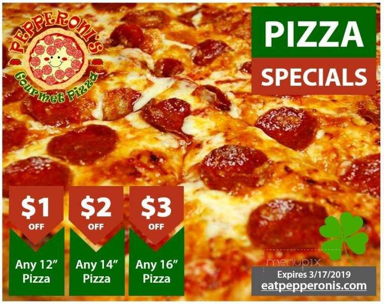 Pepperoni's Gourmet Pizza - Black Mountain, NC menu_pic
