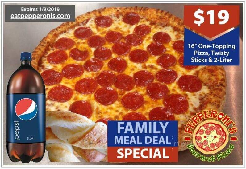 Pepperoni's Gourmet Pizza - Black Mountain, NC menu_pic