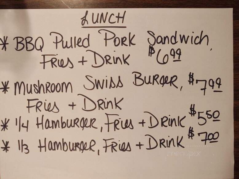Kountry Kitchen - Albion, IN menu_pic