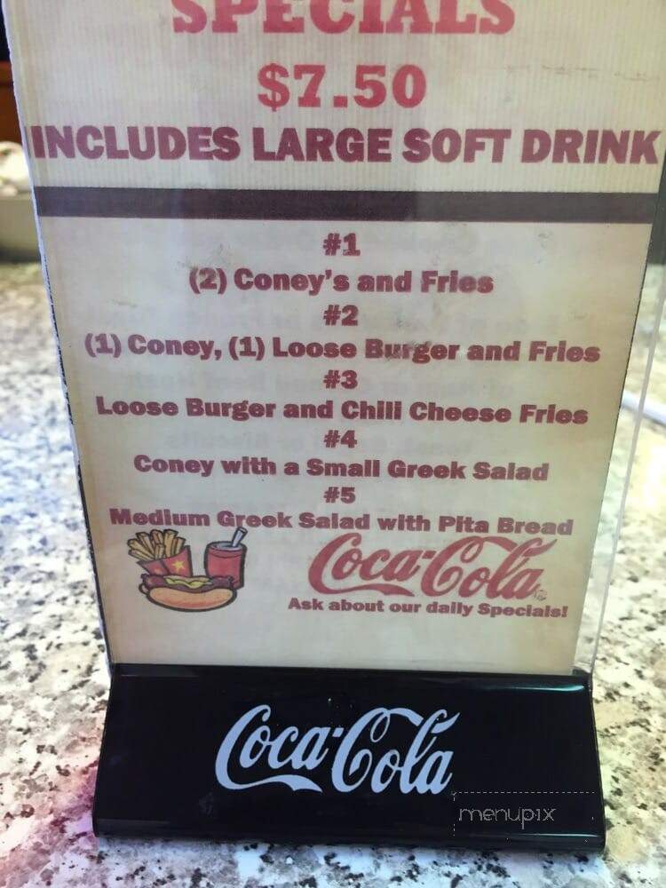 Olympic Coney Island - Westland, MI menu_pic