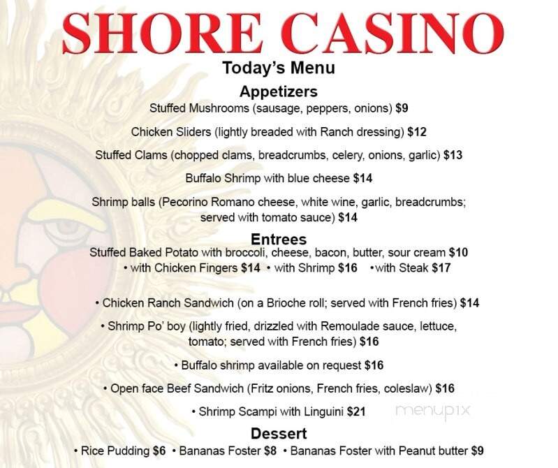 Shore Casino - Atlantic Highlands, NJ