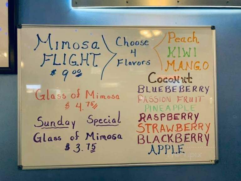 Canary Inn - Muskegon, MI menu_pic