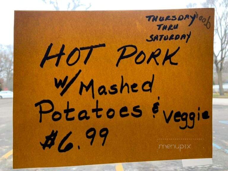Canary Inn - Muskegon, MI menu_pic