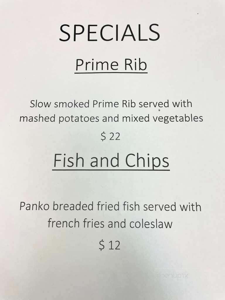 Luce Line Lodge Bar and Grill - Watertown, MN menu_pic