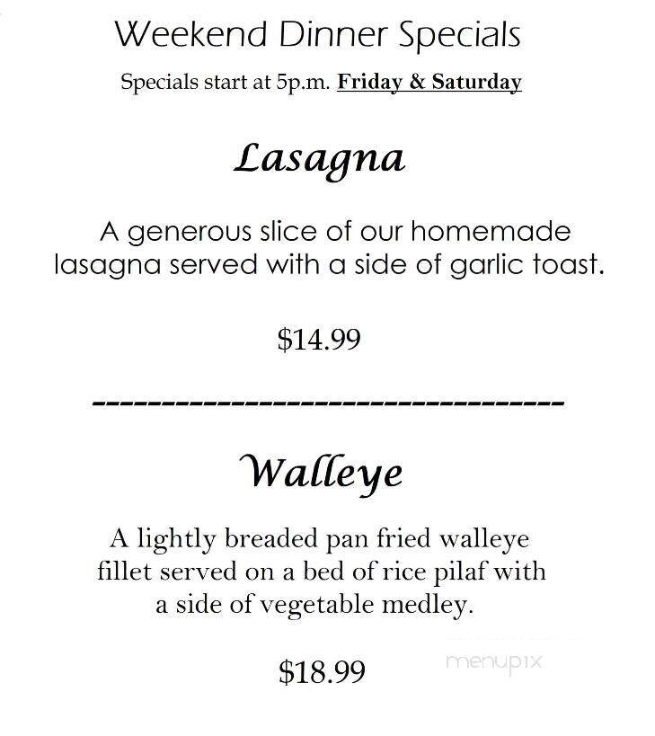Luce Line Lodge Bar and Grill - Watertown, MN menu_pic