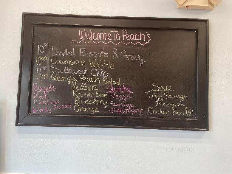 Peach's Restaurant - Ellenton, FL menu_pic