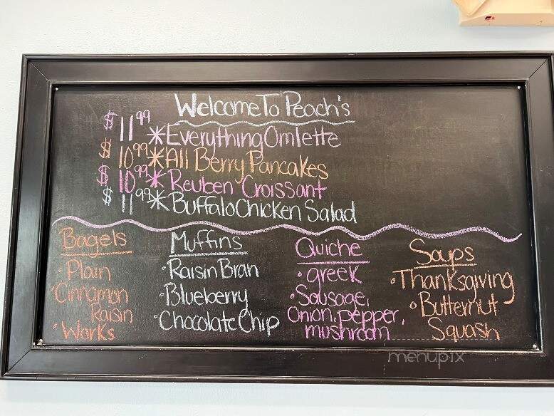 Peach's Restaurant - Ellenton, FL menu_pic